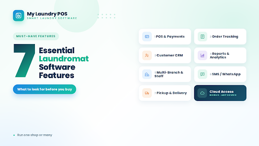 7 Essential Laundromat Management Software Must-Have Features